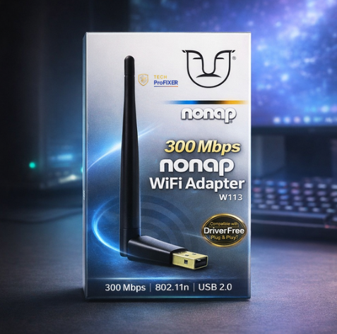 Nonap PC Wifi Adapter W113 - 300MBPS 802.11N