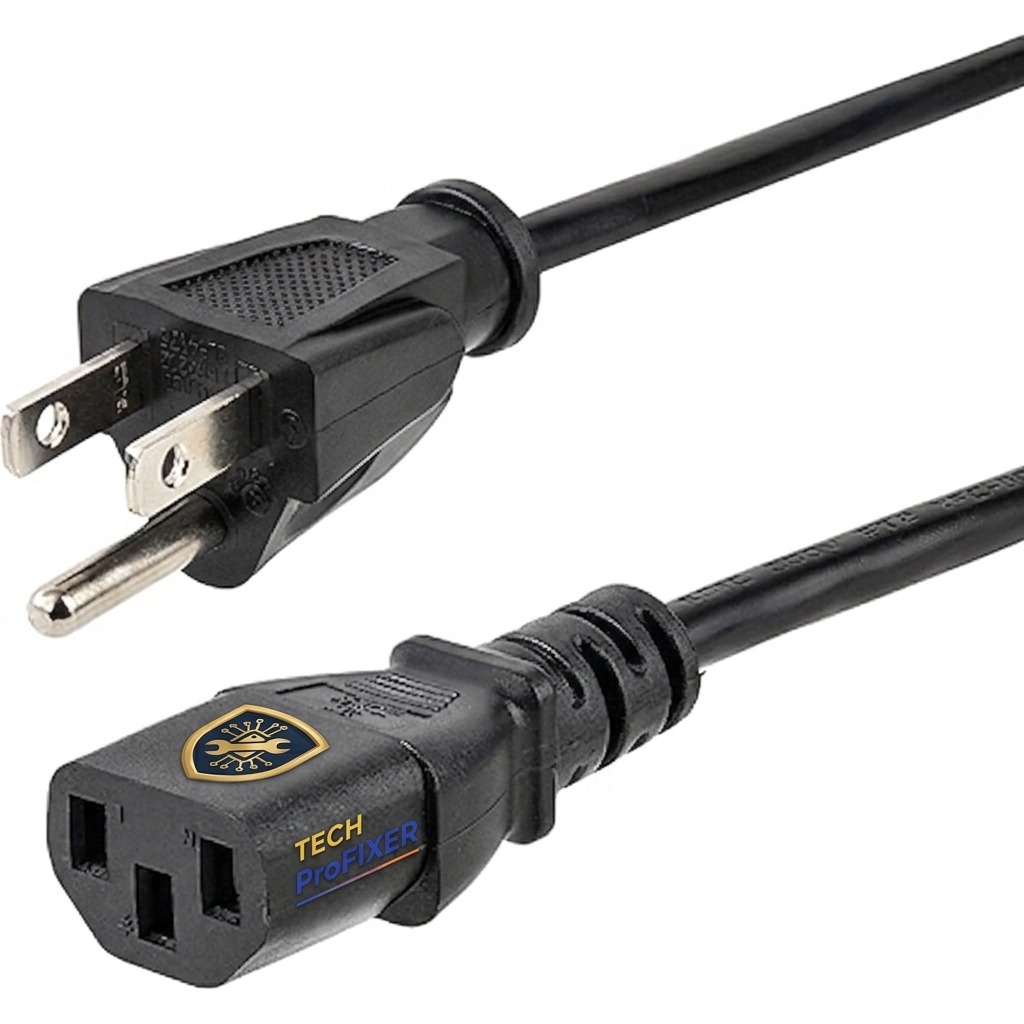 Power Cable for PC 1.5 meter power cabel