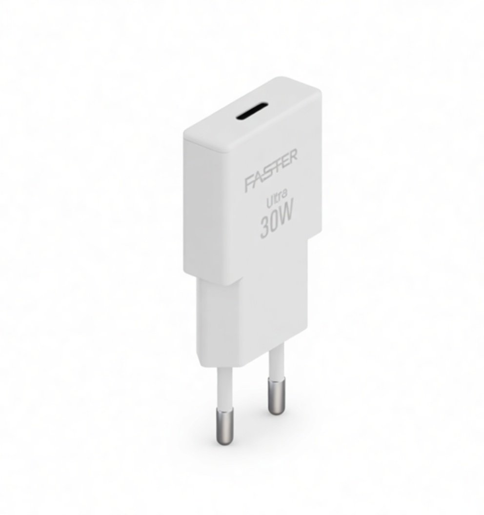 FASTER PD-30 SLIM CHARGER WHITE