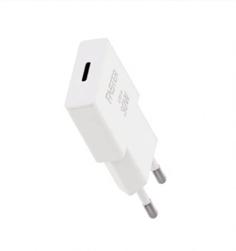 FASTER PD-30 SLIM CHARGER WHITE