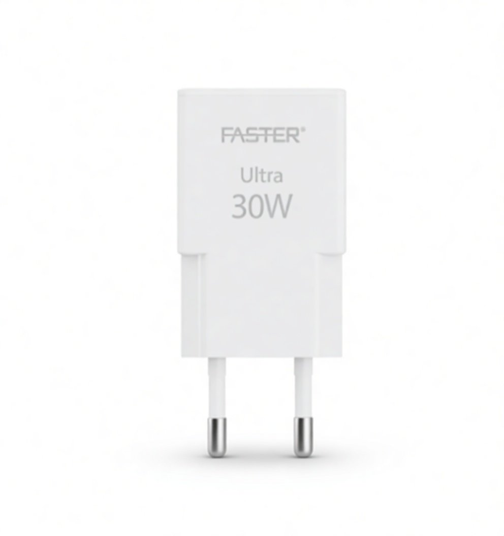 FASTER PD-30 SLIM CHARGER WHITE