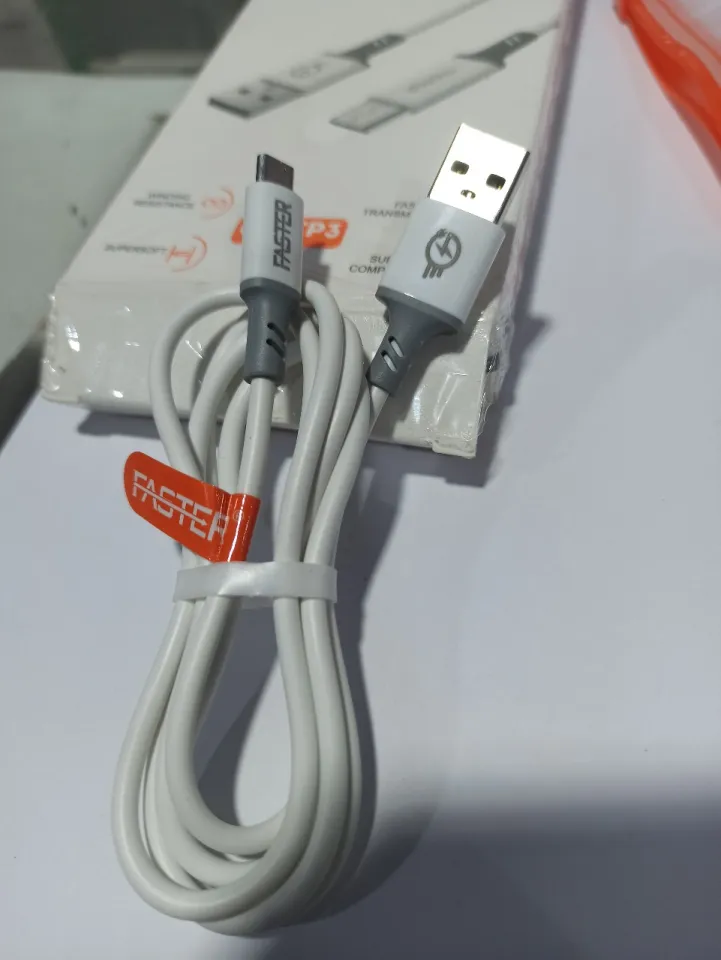 Faster FC-TP3 Pro Micro USB &amp;amp;amp;amp;amp; Iphone IOS Charging Cable for Android Phones -100CM / 3.0A | Faster FC