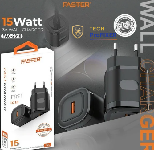 Faster FAC-2310: 18W QC 3.0 Wall Charger