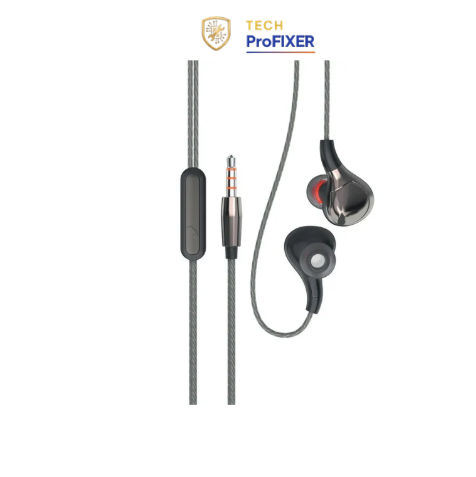 Faster J15 Earphone/Handfree with Stereo Super Clear Sound With a Comfortable Fit Black