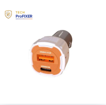 Faster Nano X2 Dual Port Fast Car Charger 20W + High Speed Cable
