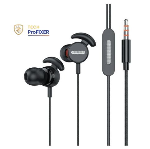 FASTER J10 Handsfree | Deep Bass Stereo Sound | High-Quality Wired Earphones with Mic &amp;amp; Volume Contr
