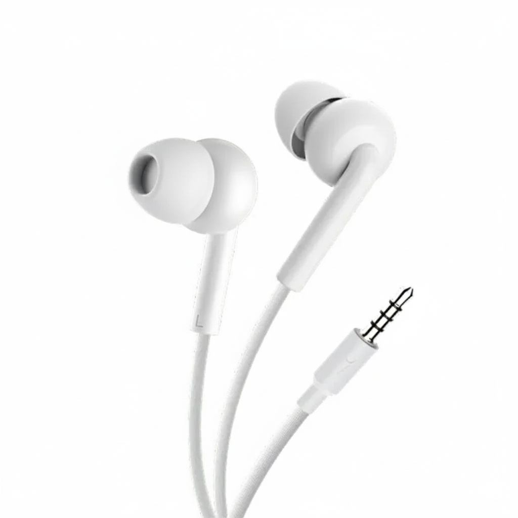 Oraimo OEP-320S Deep Bass Wired Earphones - Strong T-Wire &amp;amp;amp; HD Mic