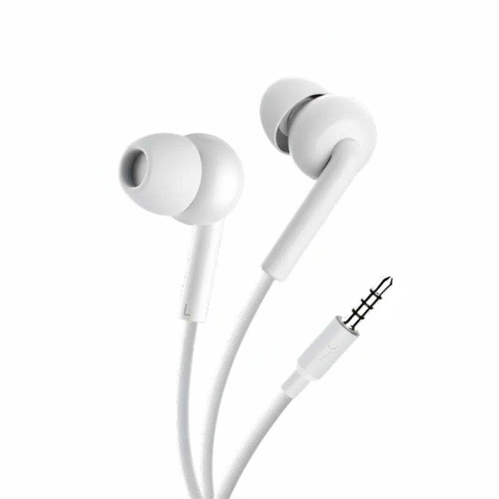 Oraimo OEP-320S Deep Bass Wired Earphones - Strong T-Wire &amp;amp;amp; HD Mic