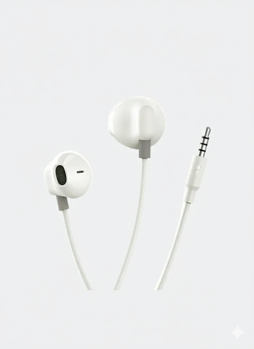 Oraimo OEP-320S Deep Bass Wired Earphones - Strong T-Wire &amp;amp;amp; HD Mic