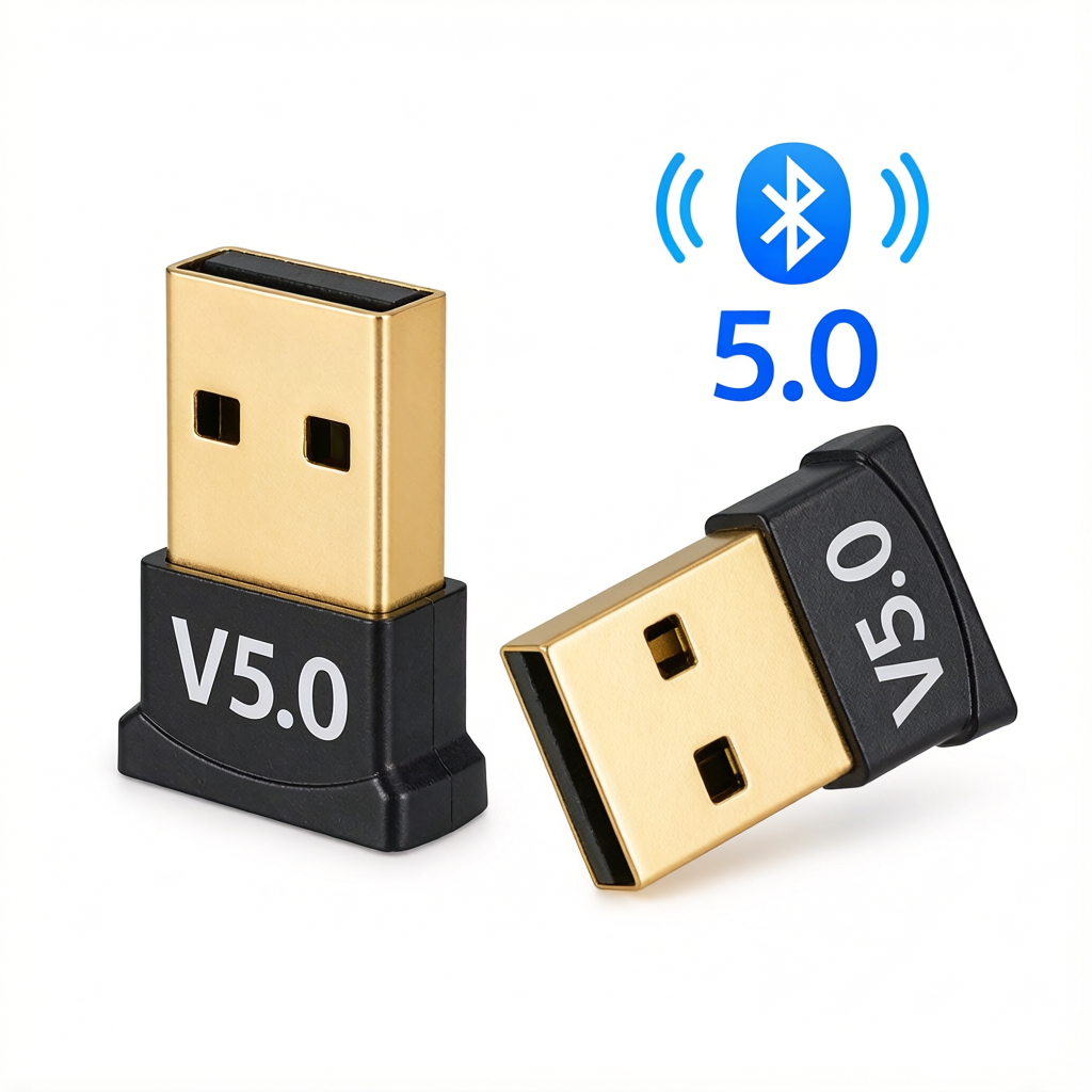 USB Bluetooth 5.0 Adapter for PC &amp;amp;amp; Laptop | Wireless Bluetooth Dongle 5.0 Receiver &amp;amp;amp; Transmitter