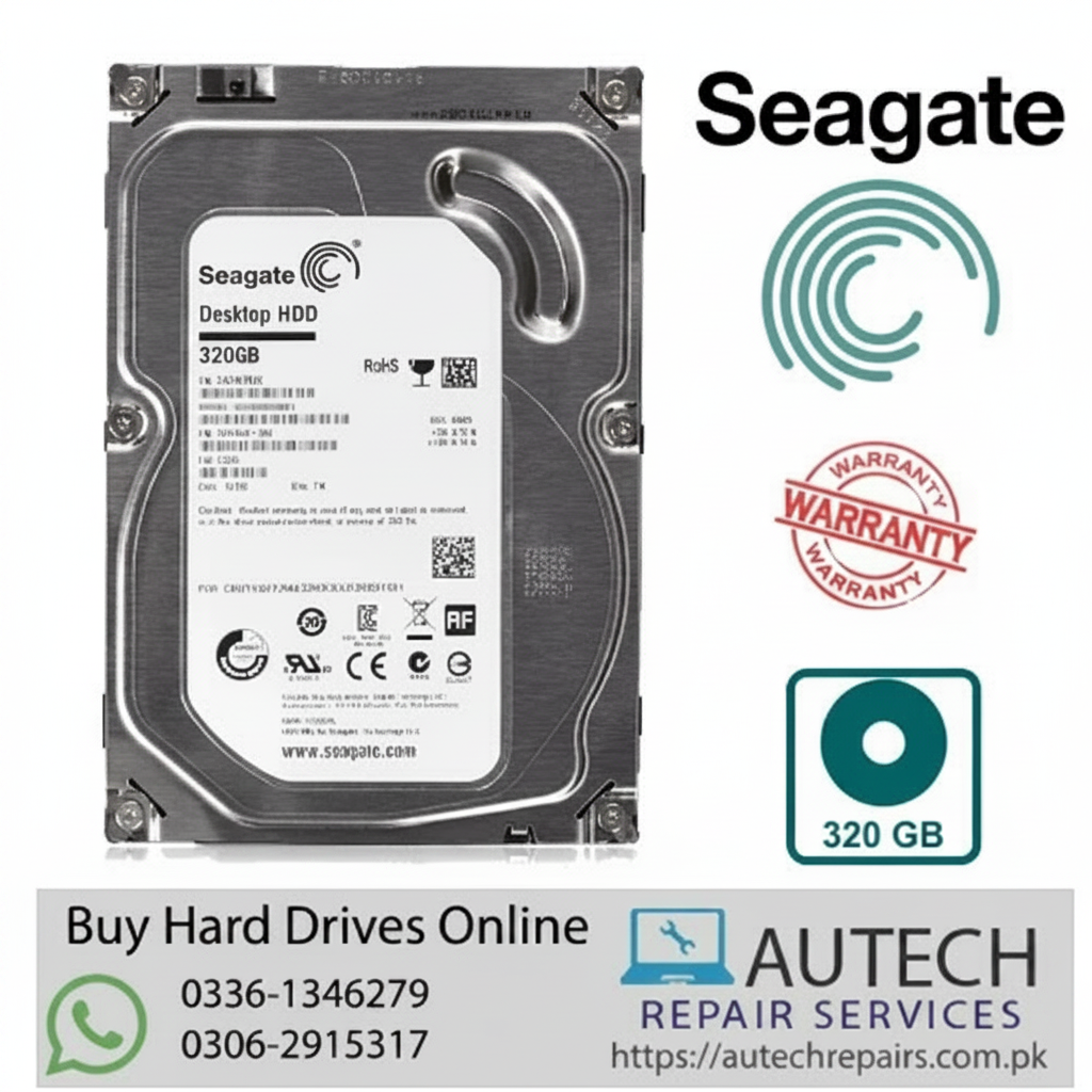 SEAGATE, WD-Western Digital, TOSHIBA, HITACHI, FUJITSU PC HARD DISK DRIVE HDD 320GB - REFURB- PULLED