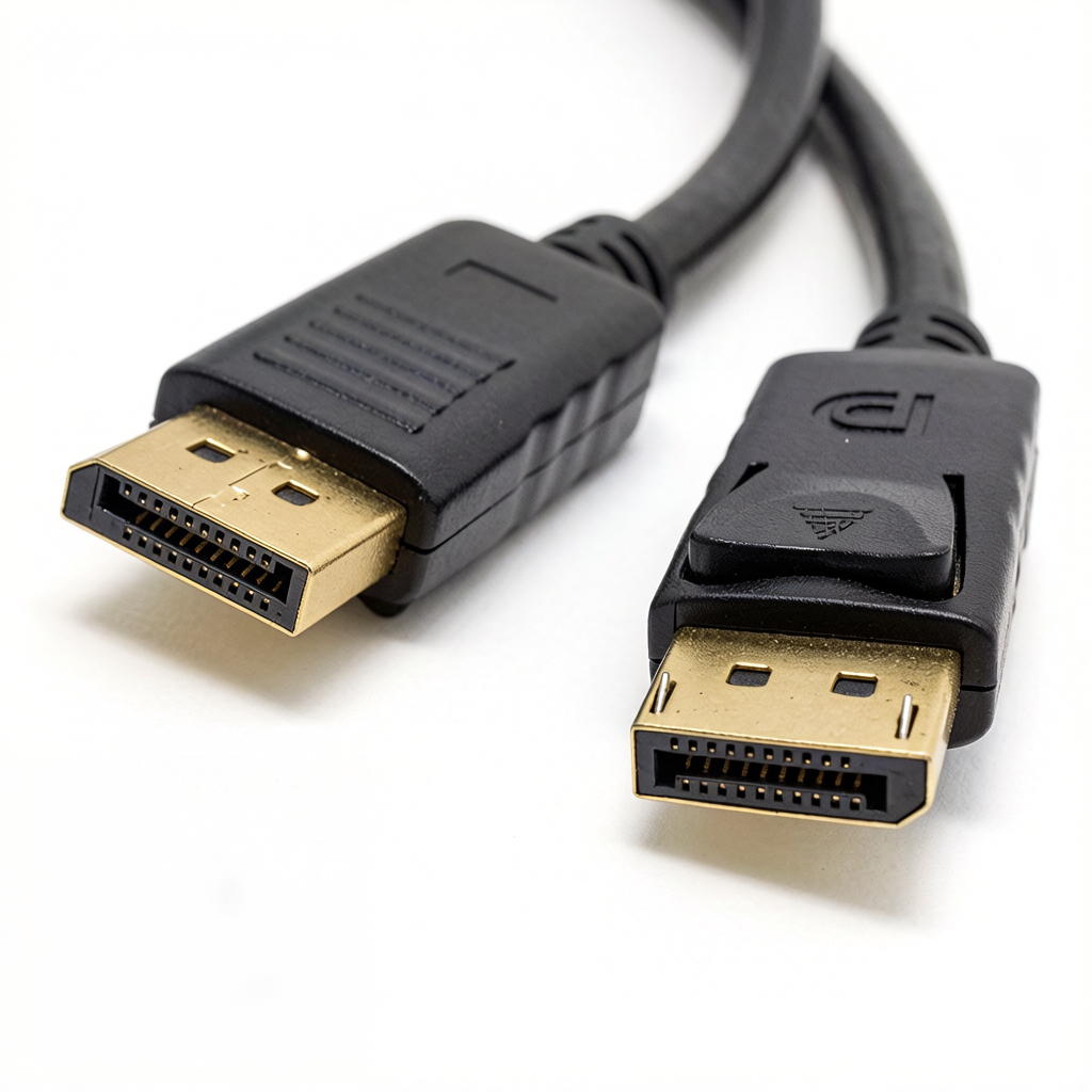 Display Port (DP) Cable - Male To Male 1.8M