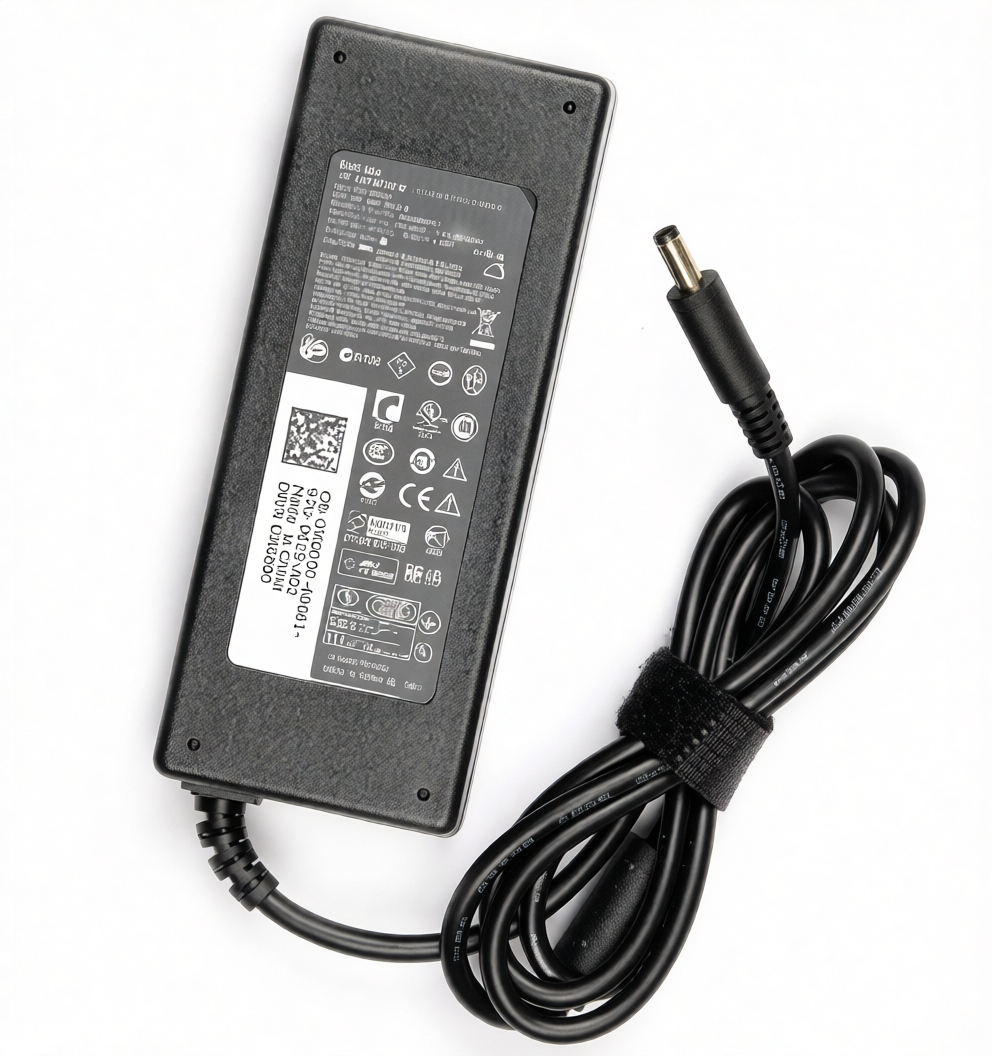 DELL 19.5 4.62A 90W Standard Pin C/P Laptop Charger With Powe Cable