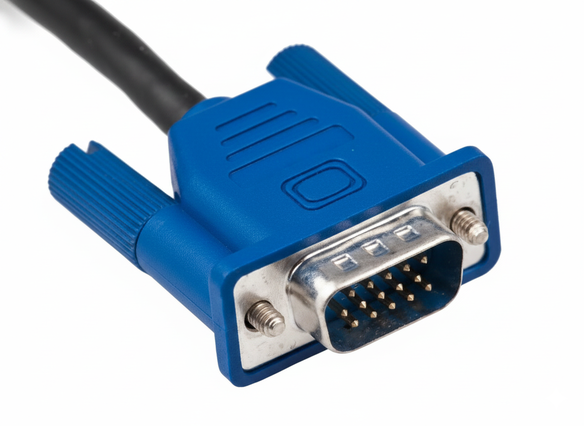 VGA Cable 1.5m Length crystal cable for pc / projector ETC Male to Male VGA cable