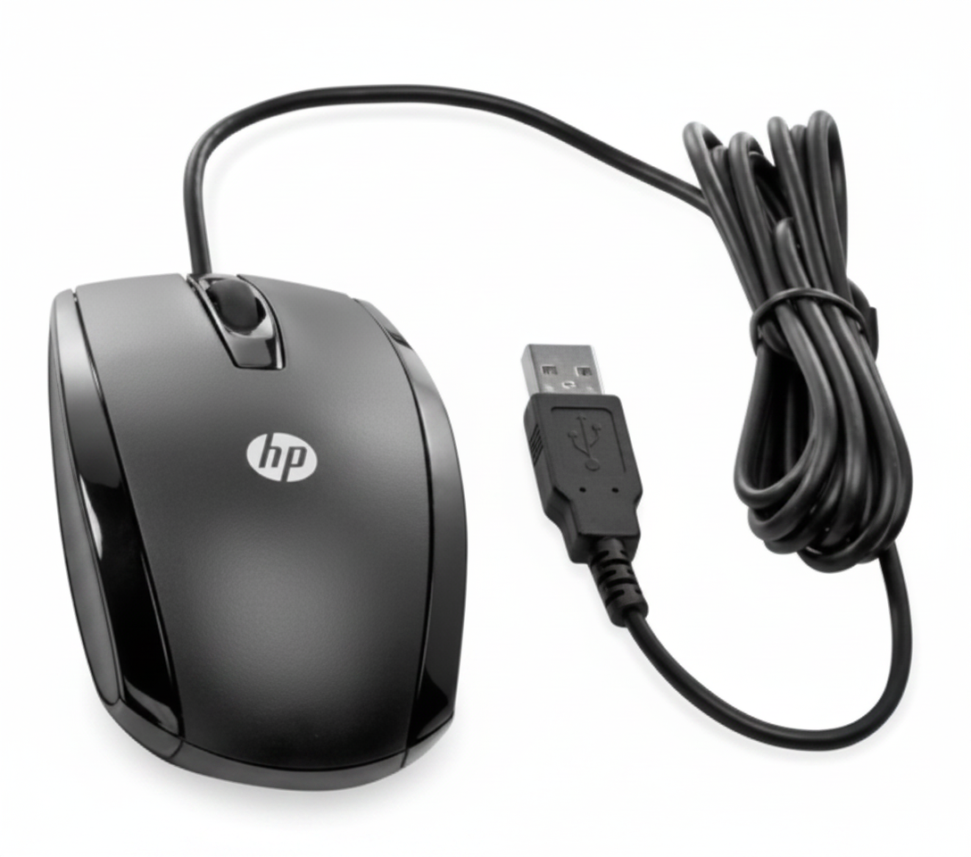 HP X500 Optical Mouse - Wired Mouse – Comfortable &amp;amp; Reliable USB Mouse for laptop &amp;amp; PC