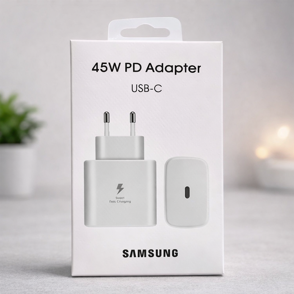 Samsung 45 W USB C PD Super Fast Charging Adapter