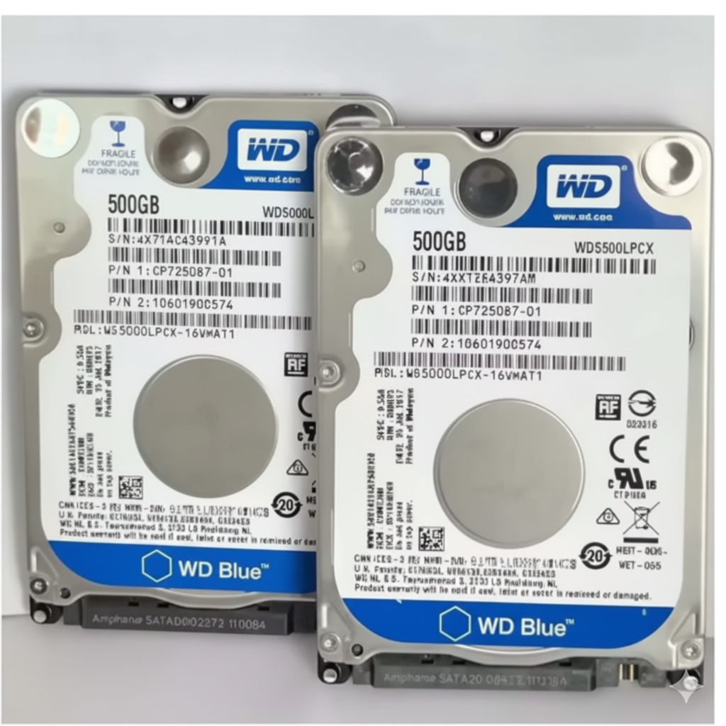 500 GB Laptop Hard Drive Disk 2.5? HDD for internal and External Use branded hard disk