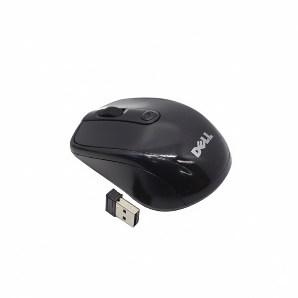 Dell Wireless 2.4GHz Mouse | Ergonomic Design | Precise Tracking | Long Battery Life Black