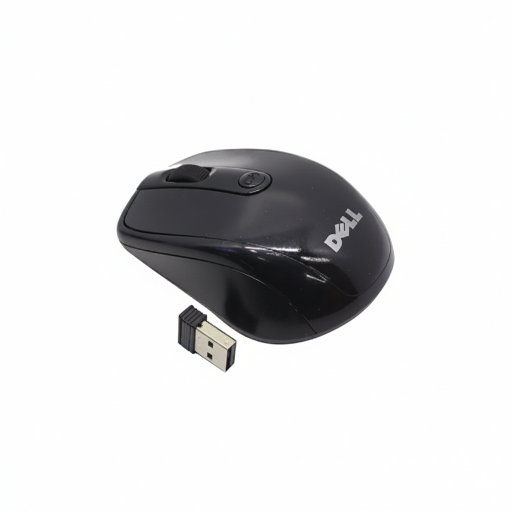Dell Wireless 2.4GHz Mouse | Ergonomic Design | Precise Tracking | Long Battery Life Black