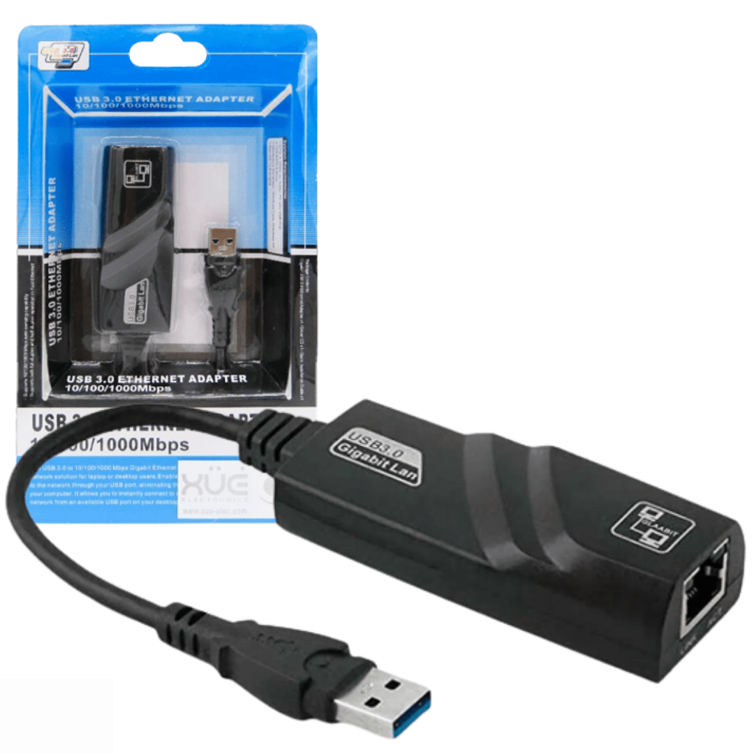 USB 3.0/3.1 Gigabit Ethernet Adapter — 10/100/1000Mbps Network LAN Converter for Laptop, PC &amp;amp; Mac