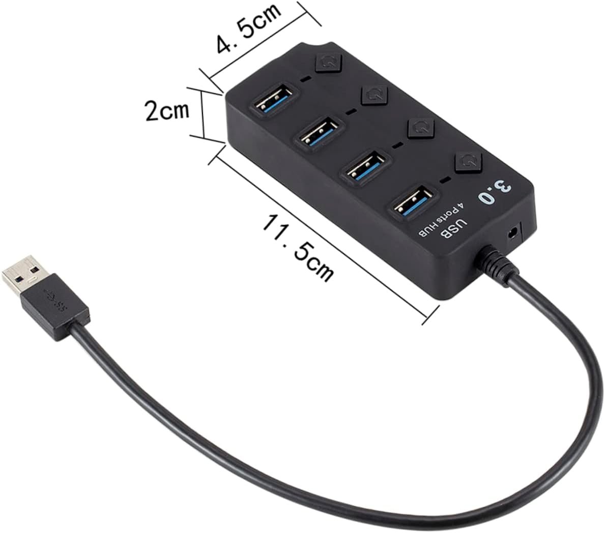 4-Port USB Device Charging Station, Laptop Charging Station, Cell Phone Charger Board, Laptop Charge