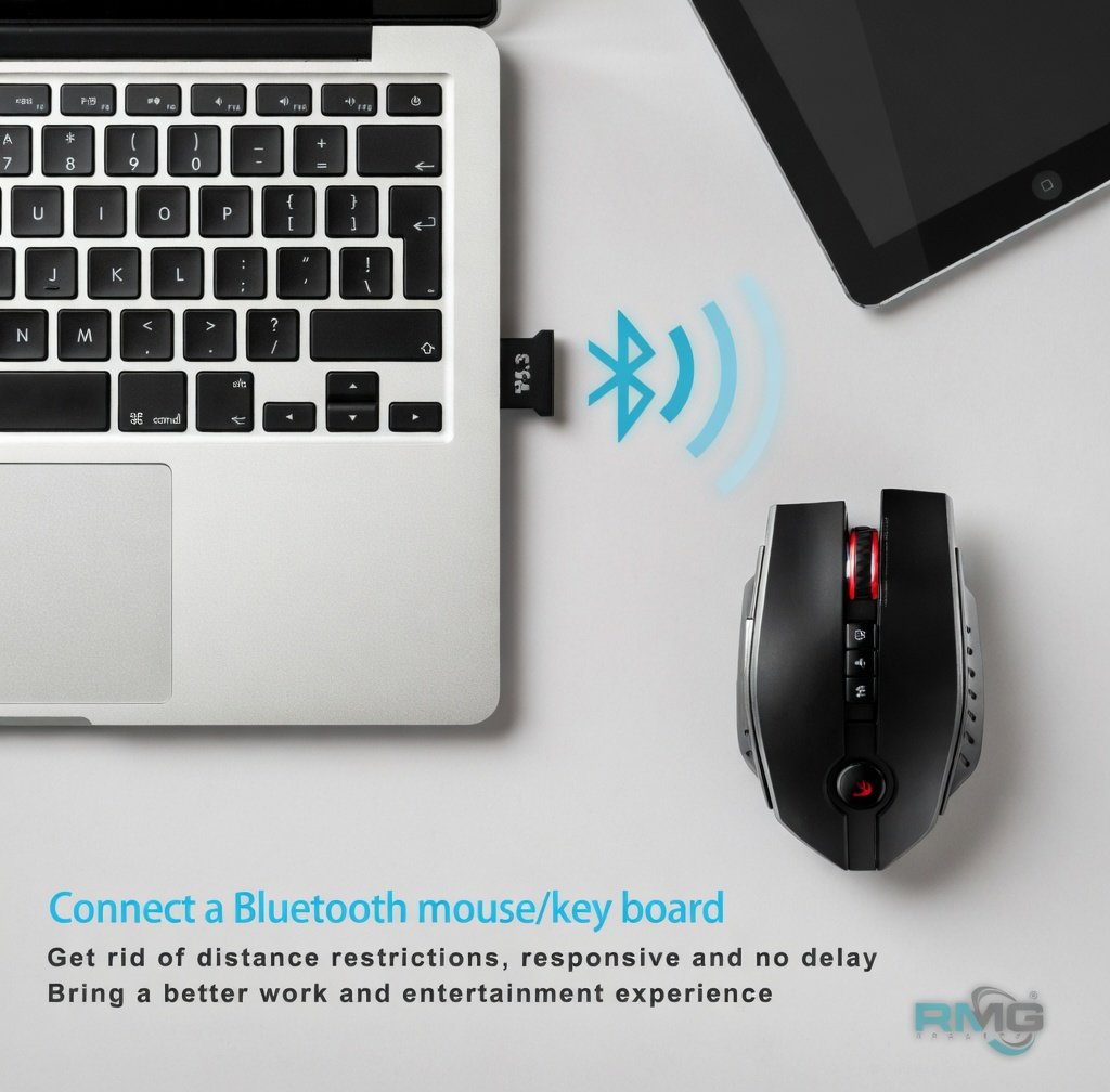 BT 5.3 Wireless Bluetooth Adapter USB Dongle For Desktop Laptop PC Multiple Devices - Bluetooth Audi