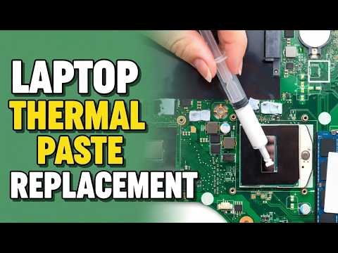 Laptop Deep Cleaning &amp; Thermal Paste Replacement (Overheating Fix)