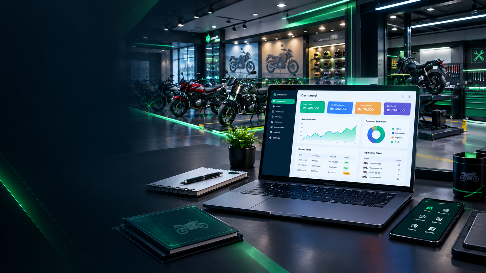 Bike Erp Software